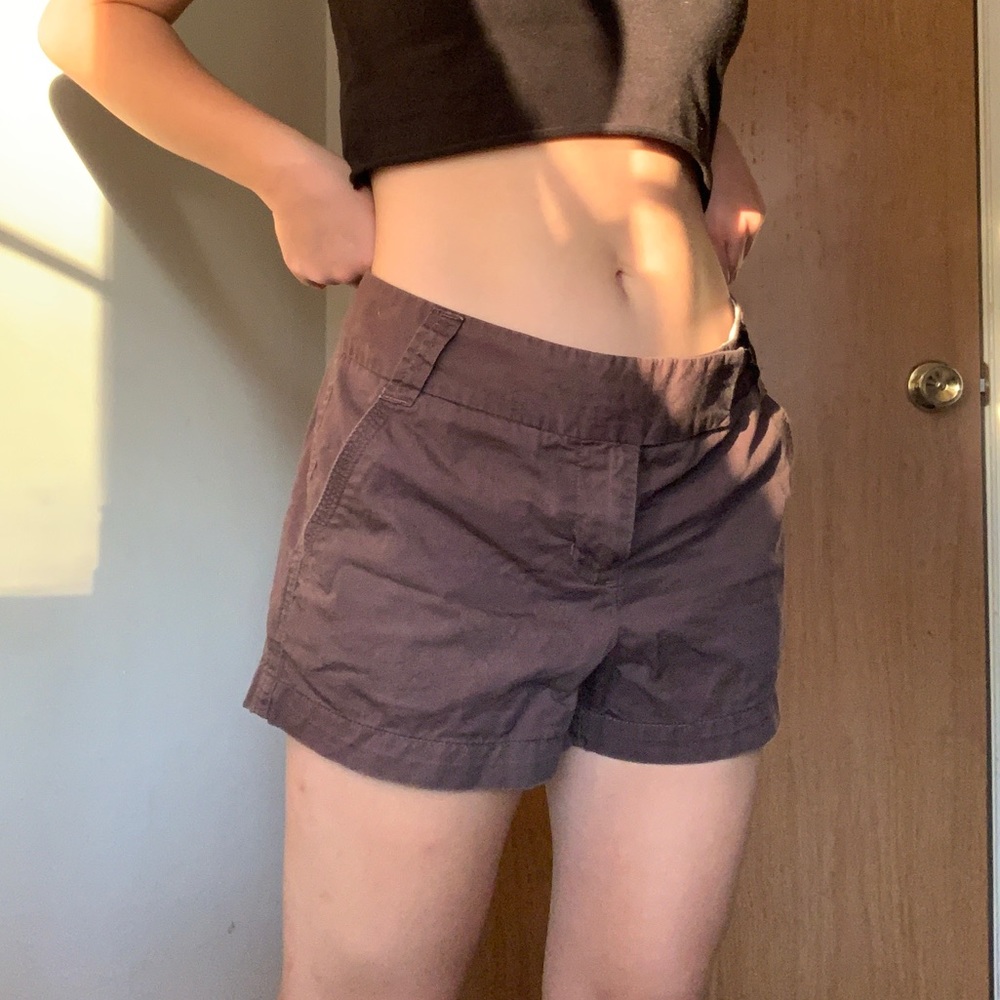 Vintage brown classic J. Crew shorts!